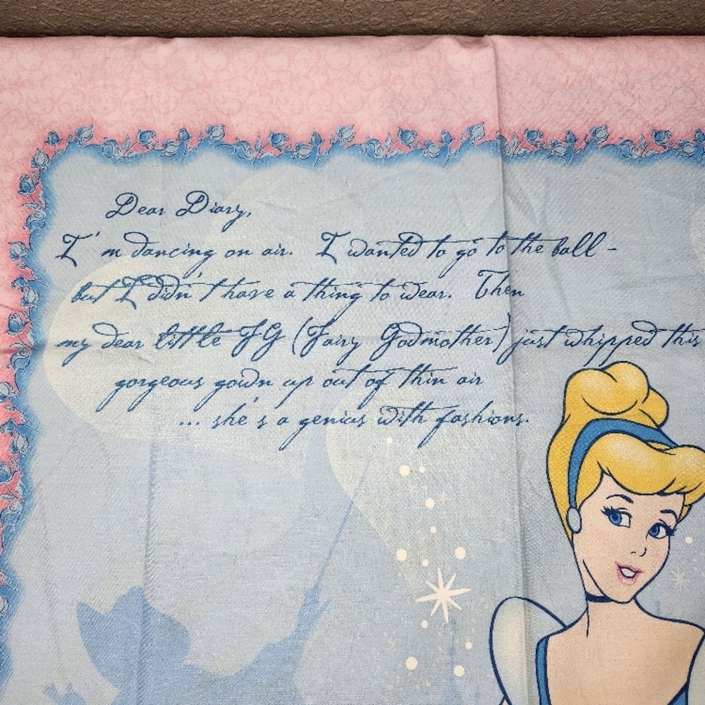 Cinderella "Dear Diary" Fabric